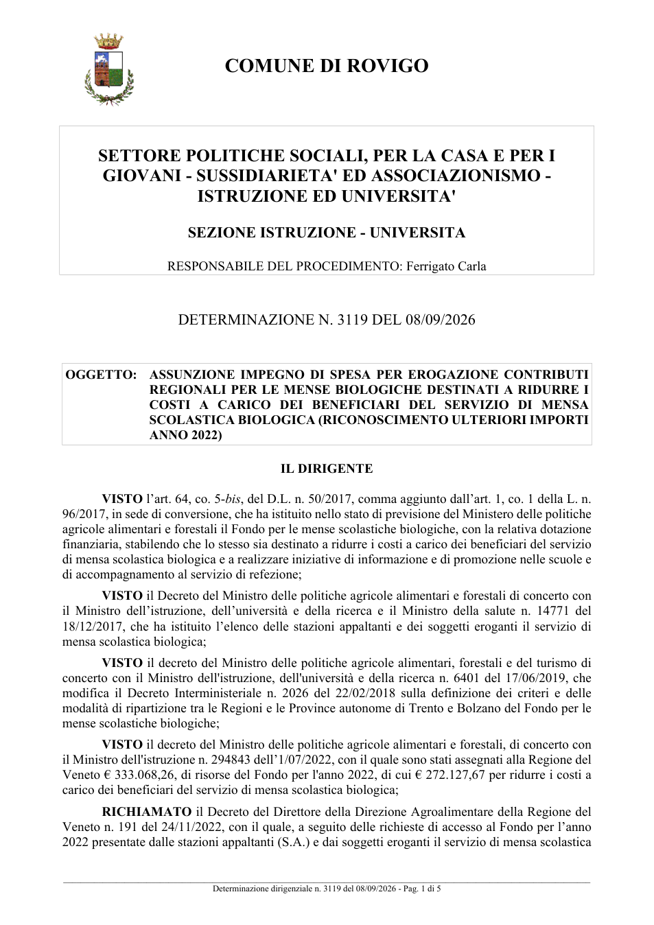 Pagina 1 del documento