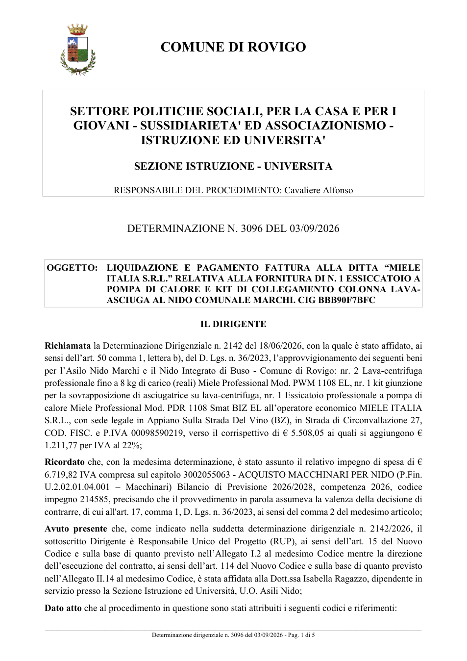 Pagina 1 del documento