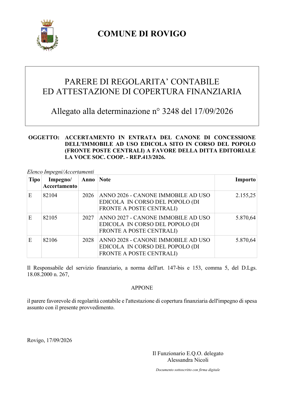Pagina 1 del documento