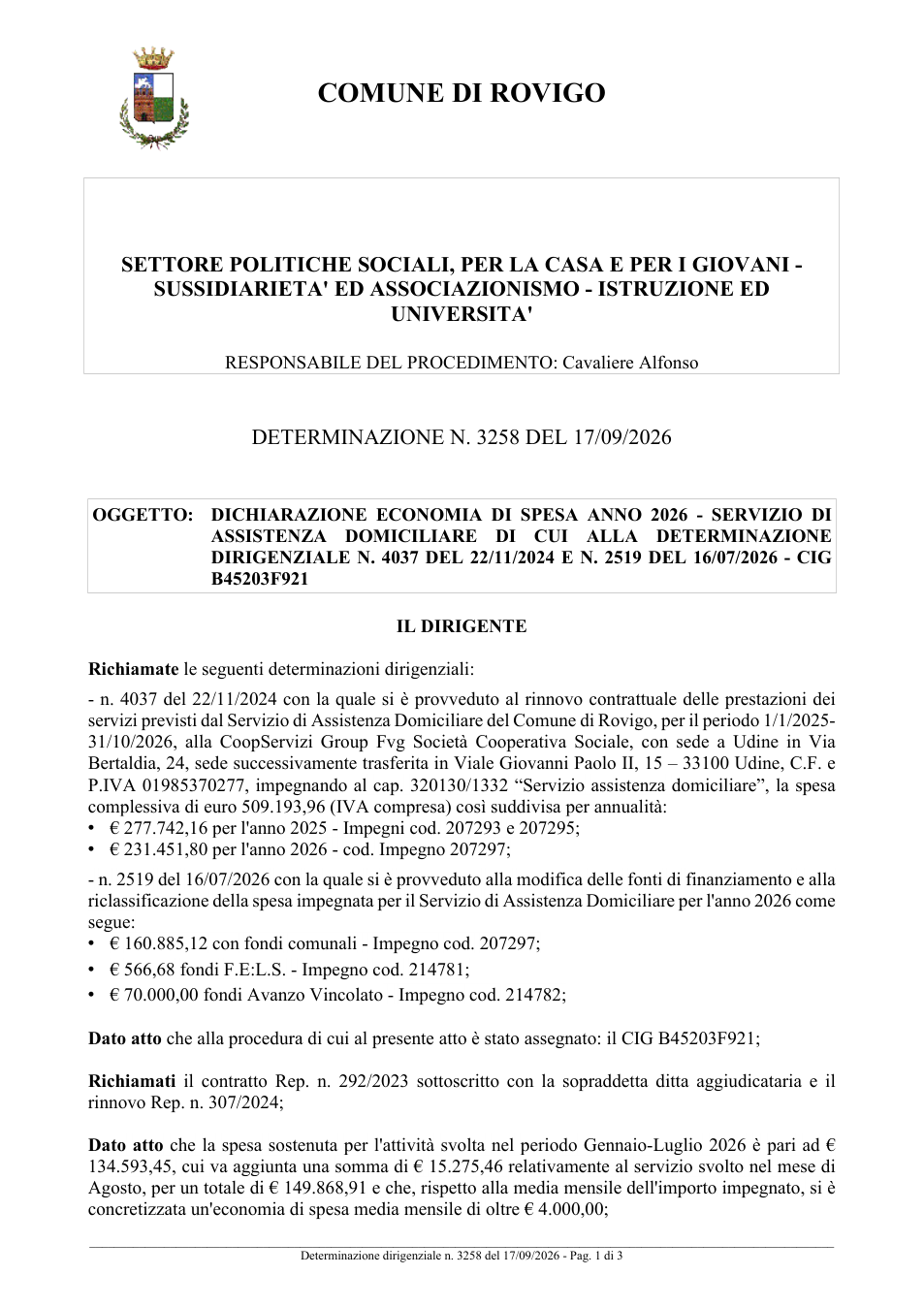 Pagina 1 del documento