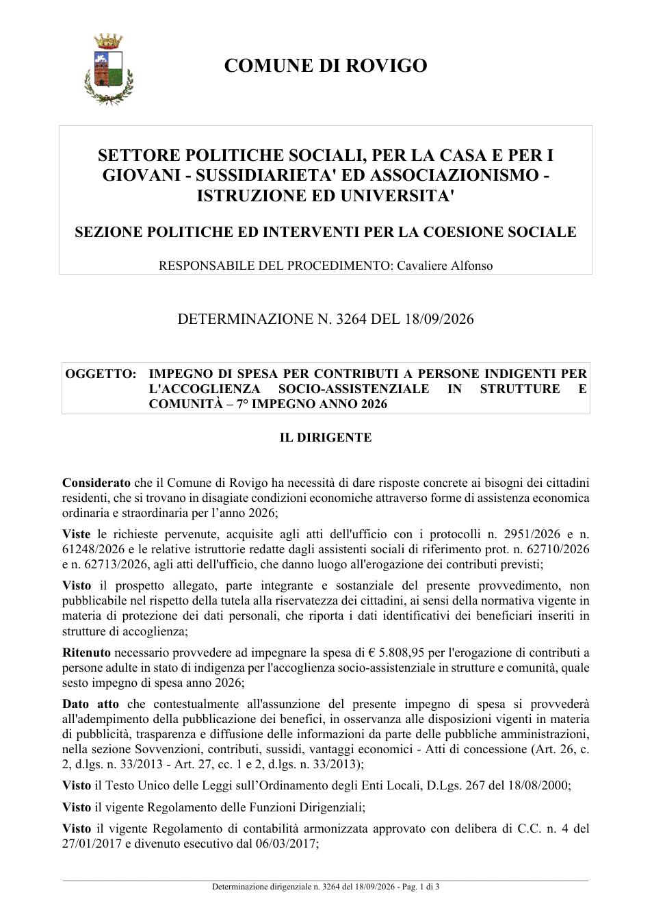 Pagina 1 del documento