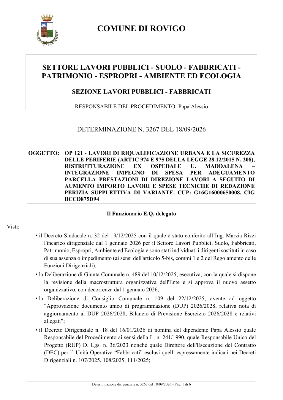 Pagina 1 del documento