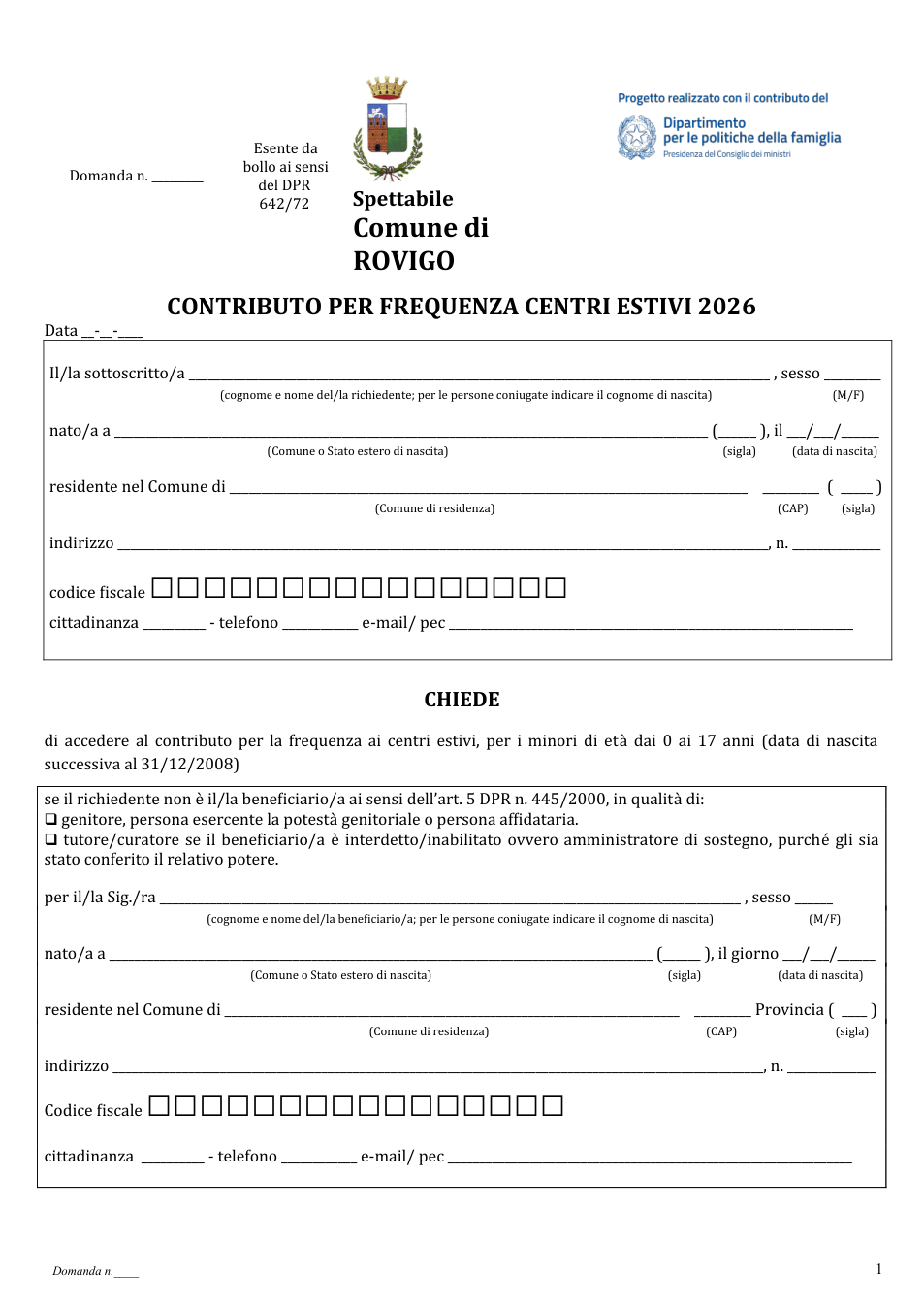 Pagina 1 del documento