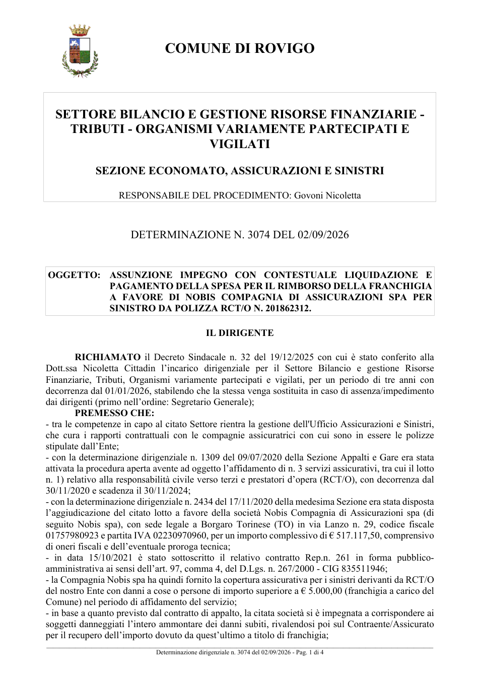 Pagina 1 del documento