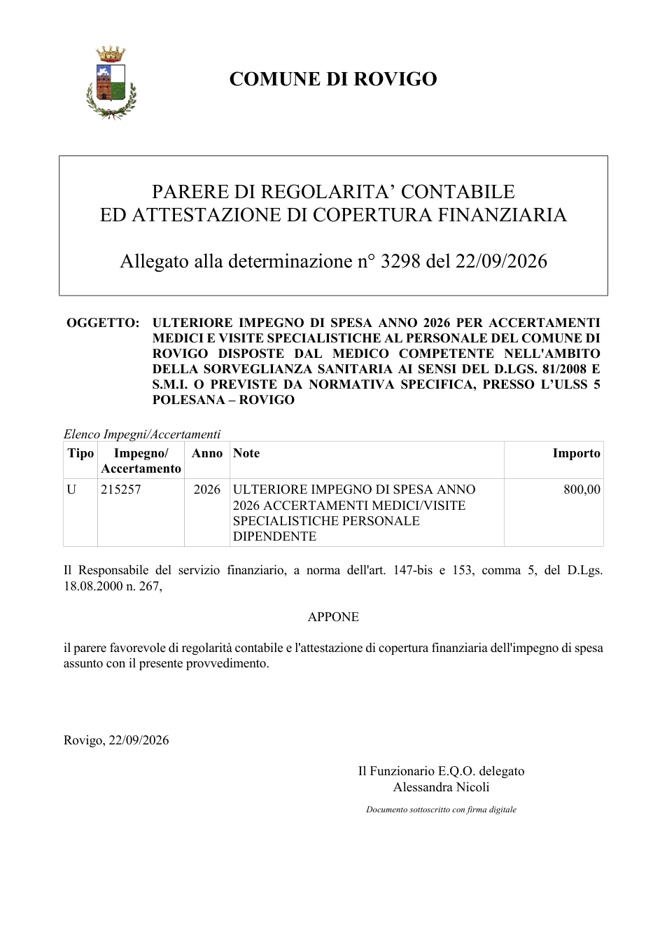 Pagina 1 del documento