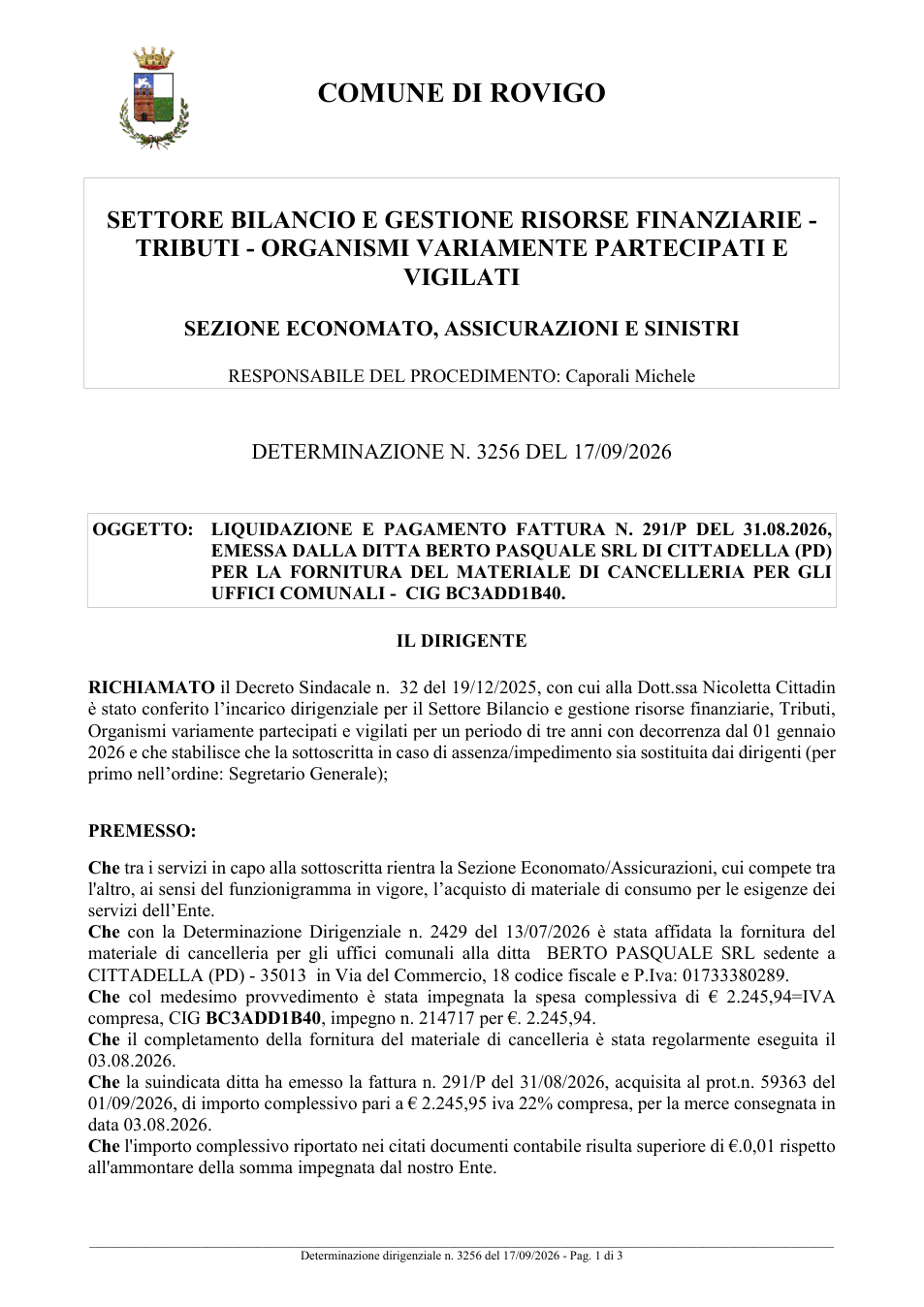 Pagina 1 del documento
