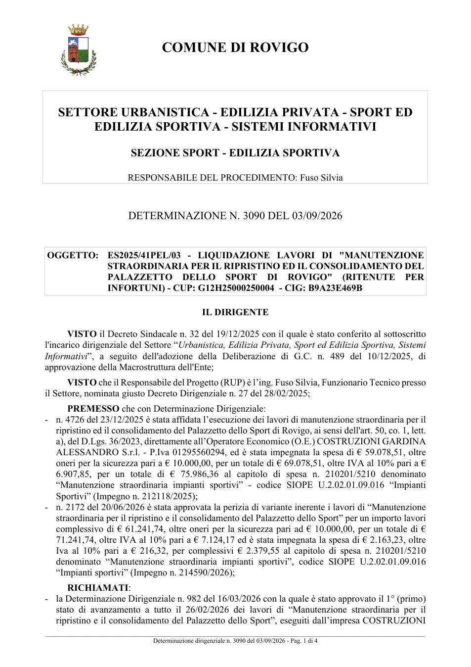 Pagina 1 del documento