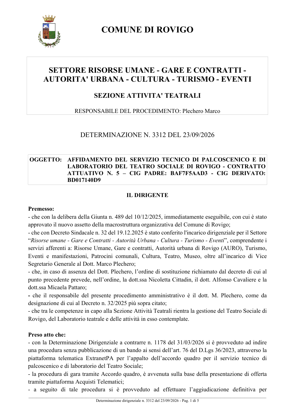Pagina 1 del documento