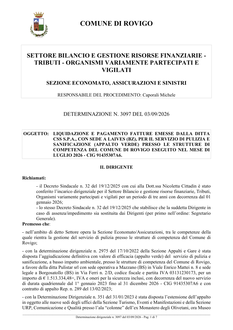 Pagina 1 del documento