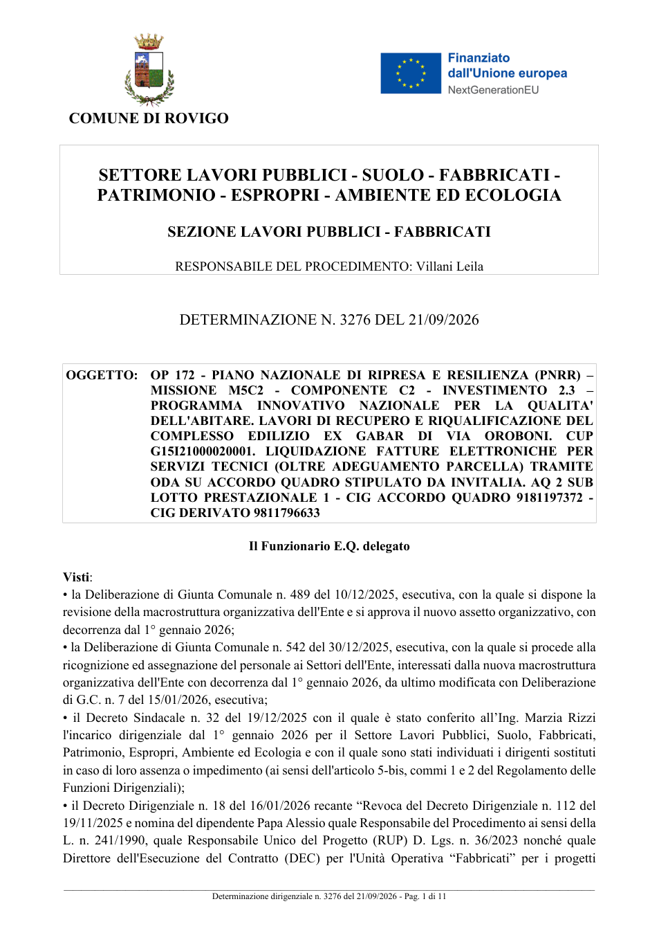 Pagina 1 del documento
