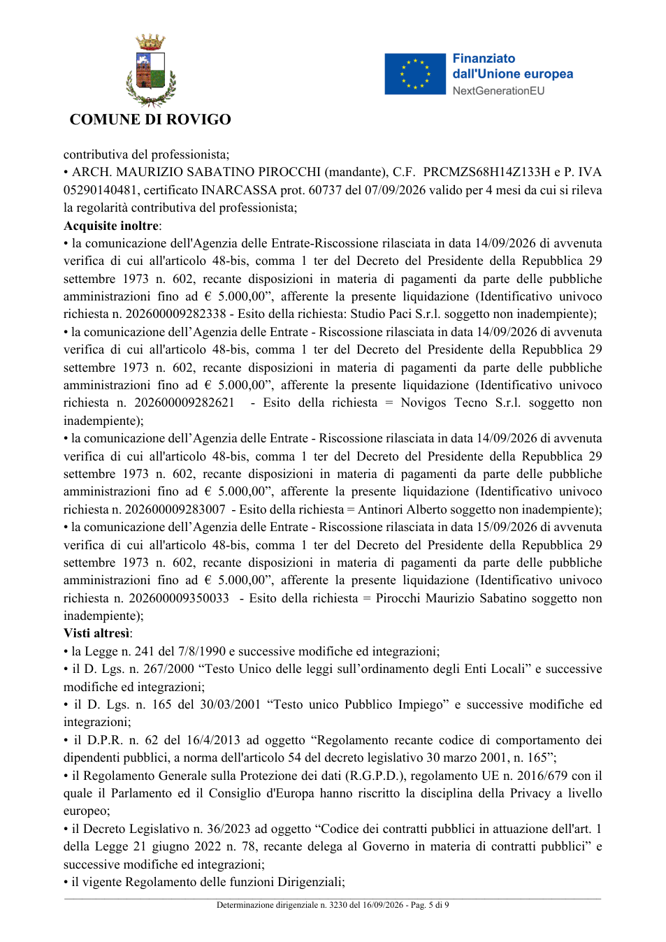 Pagina 5 del documento