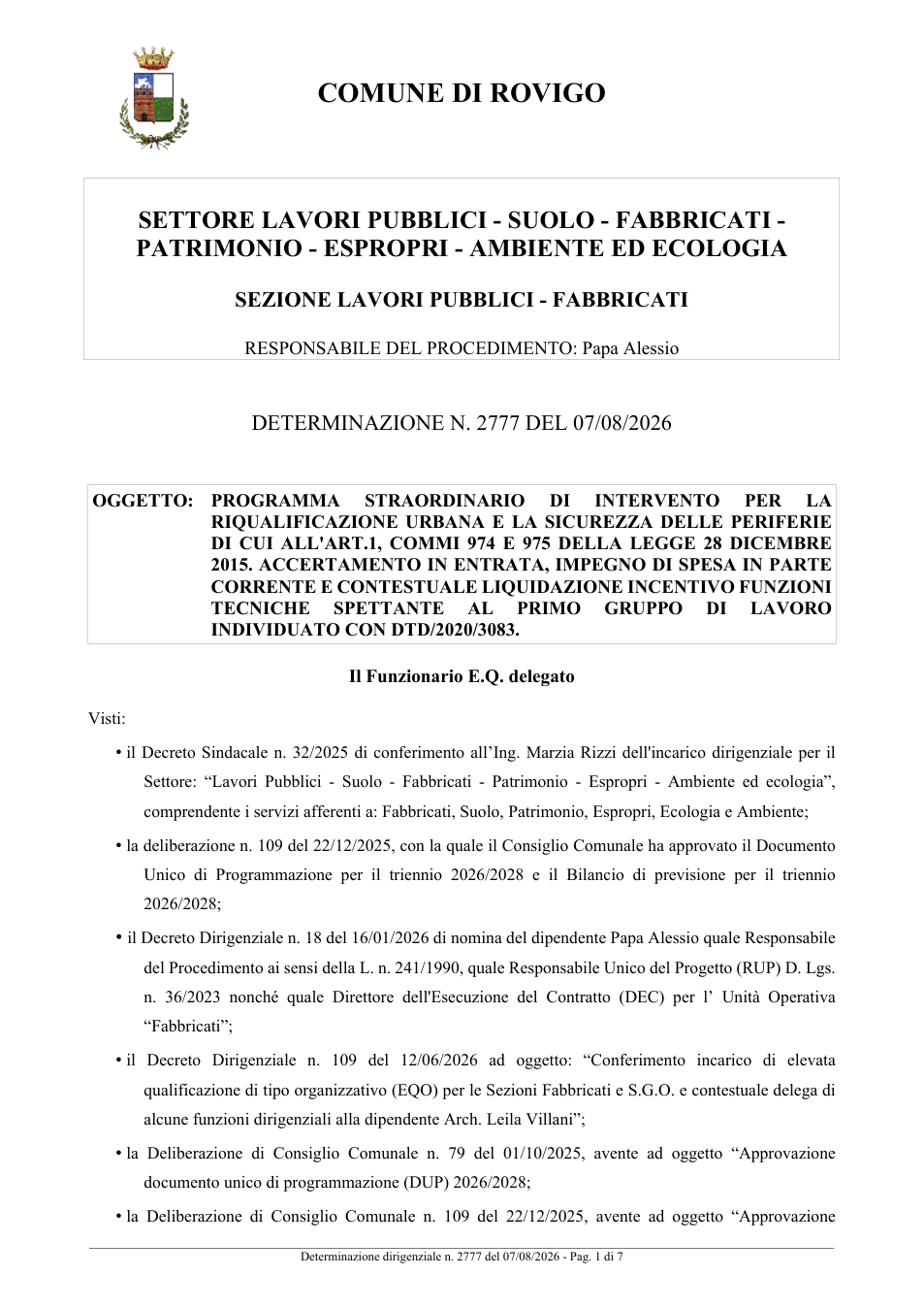 Pagina 1 del documento