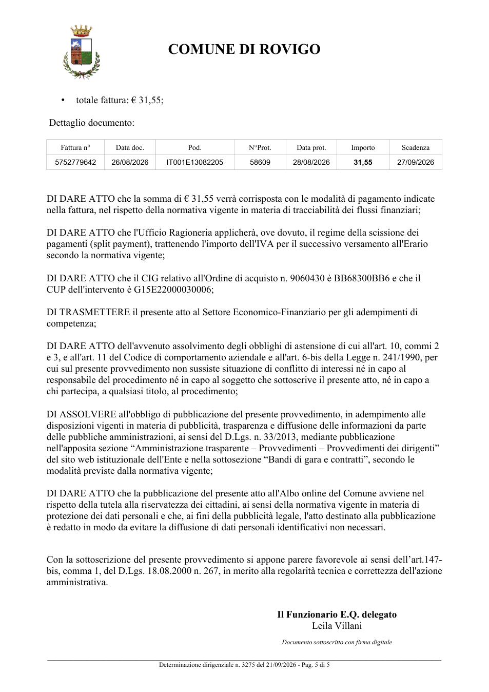 Pagina 5 del documento