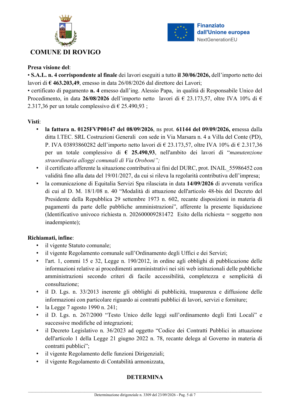 Pagina 5 del documento