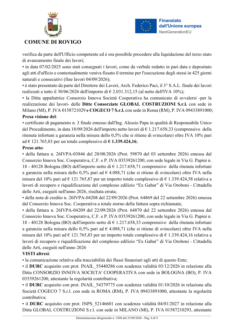 Pagina 6 del documento