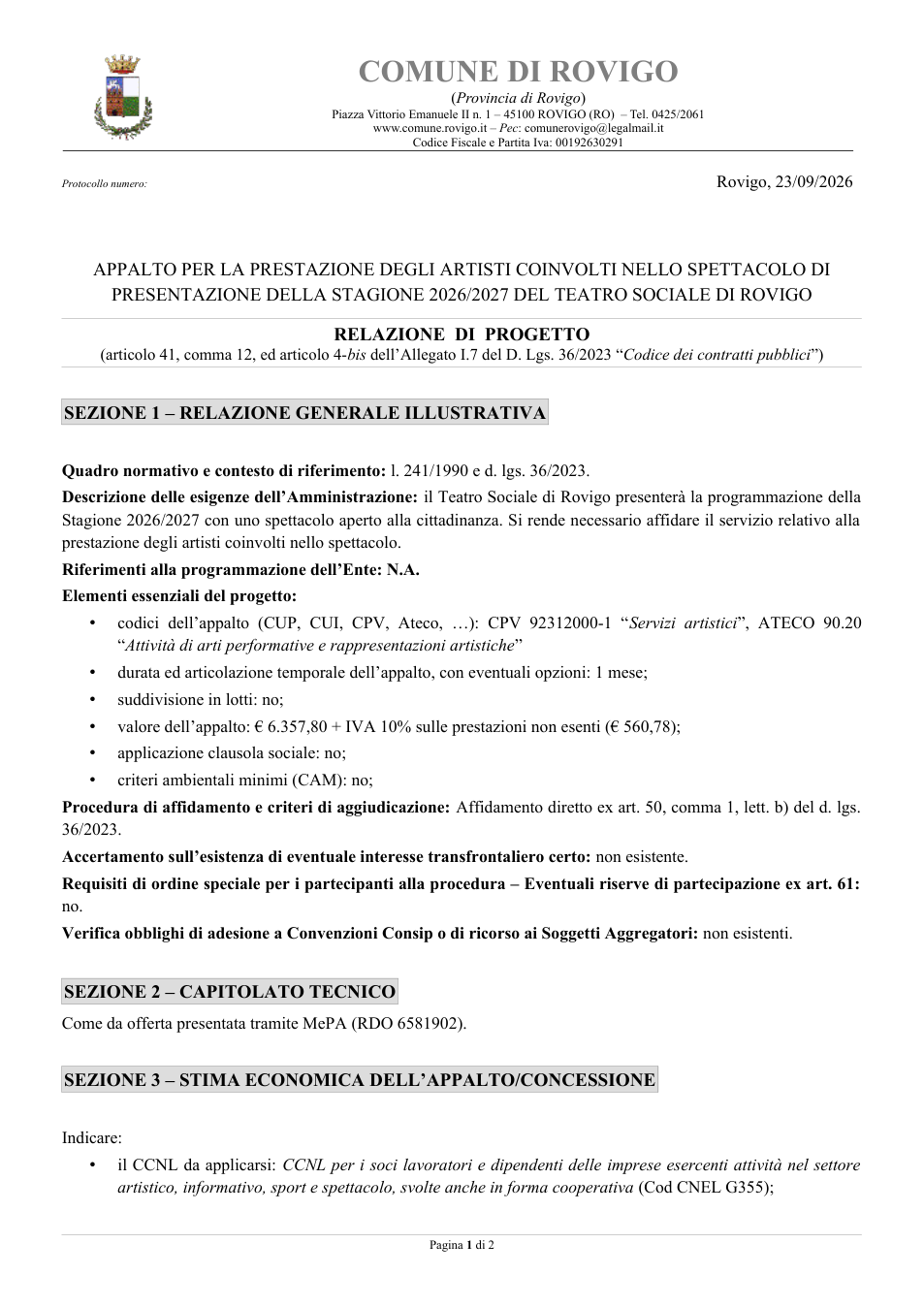 Pagina 1 del documento