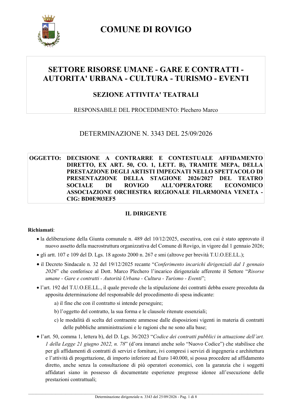 Pagina 1 del documento