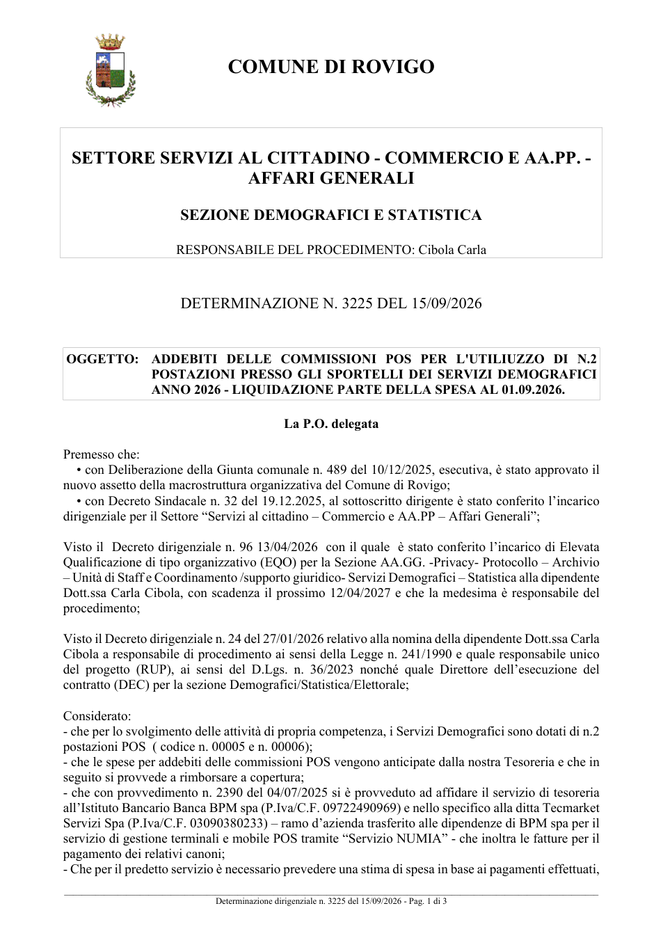 Pagina 1 del documento