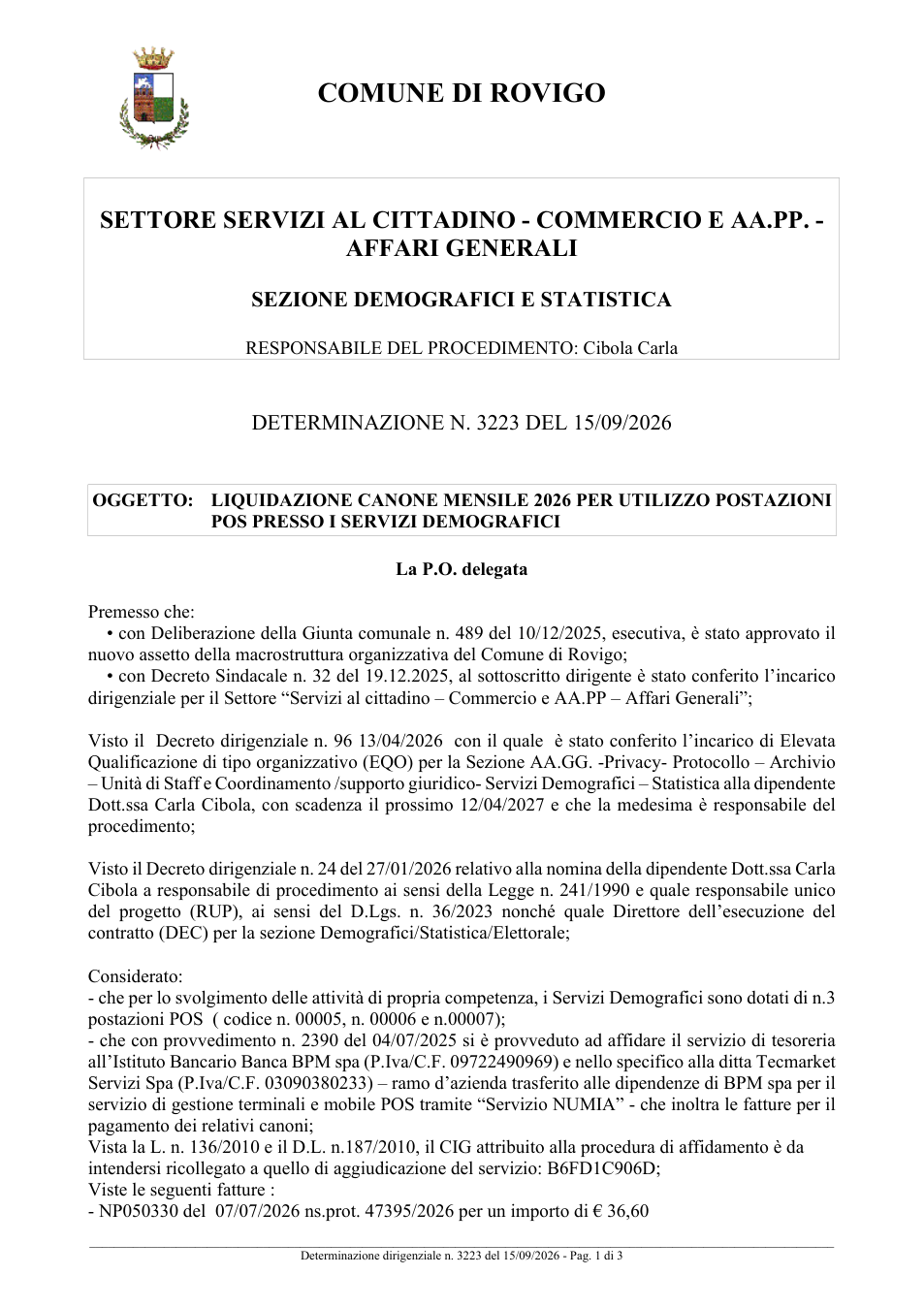 Pagina 1 del documento