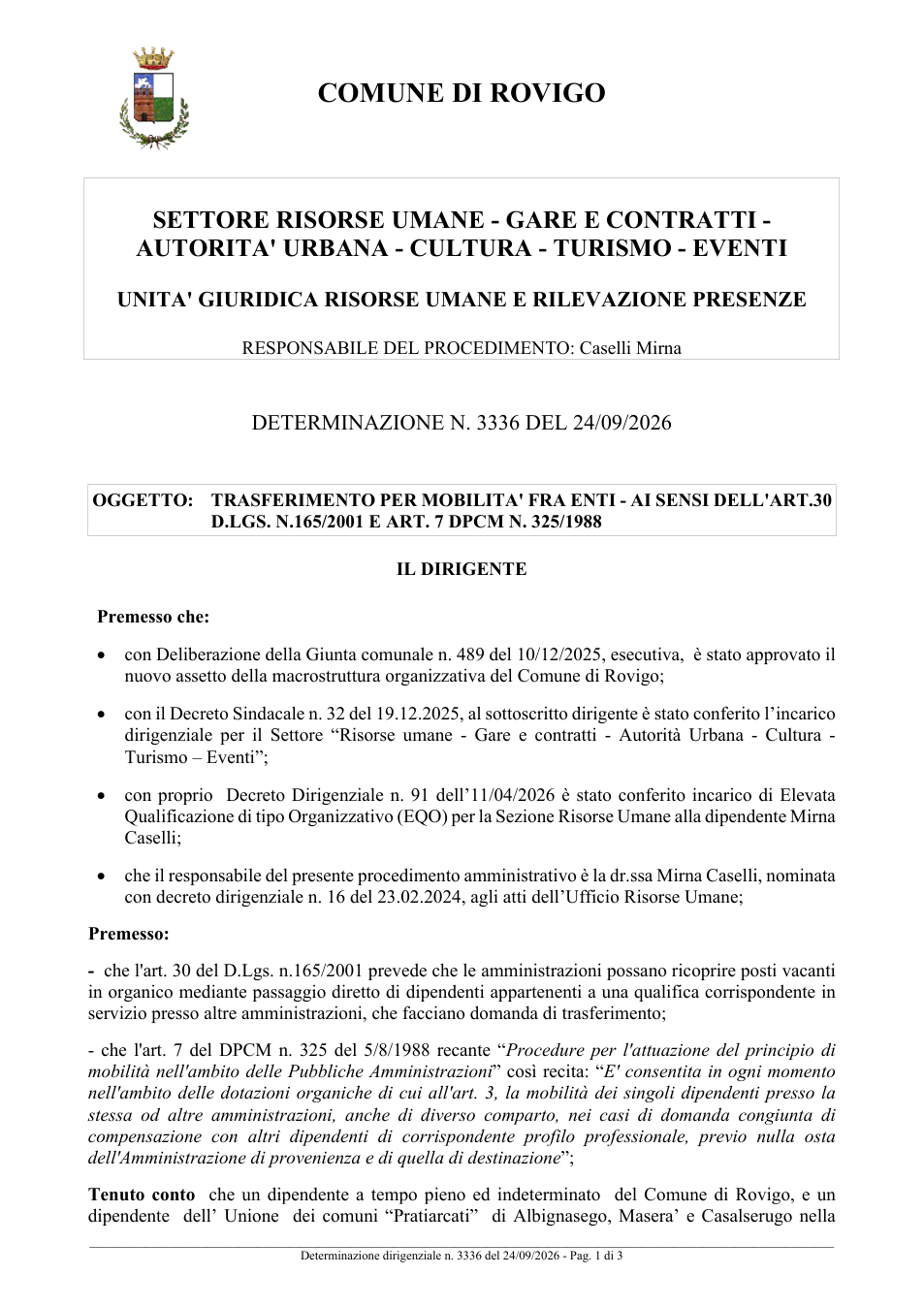 Pagina 1 del documento