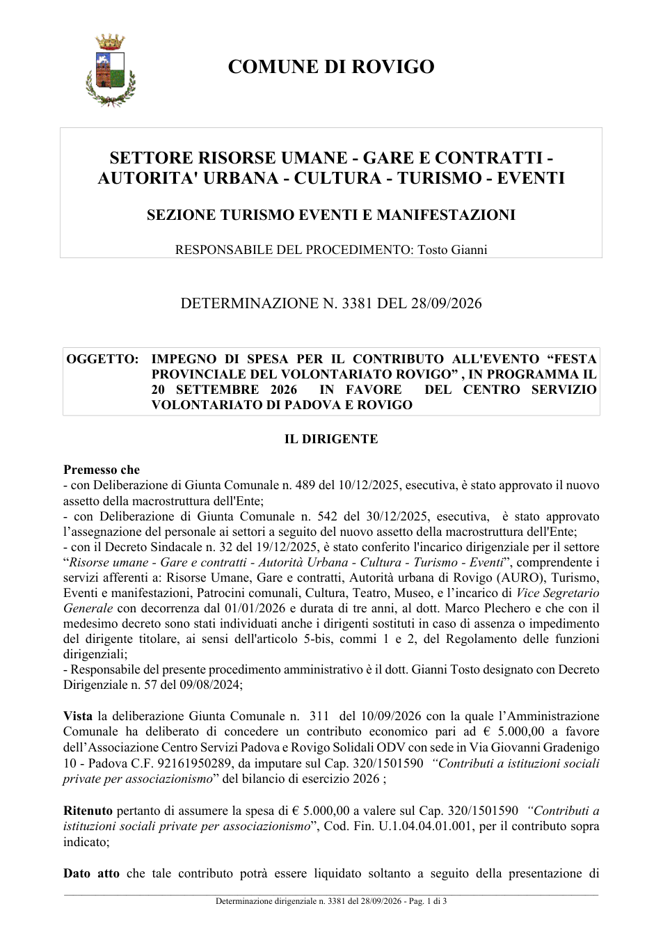 Pagina 1 del documento