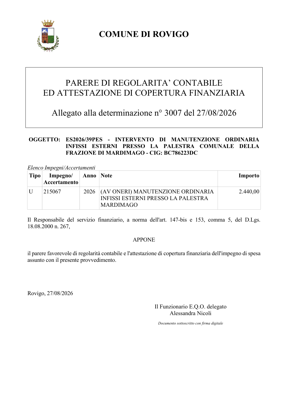 Pagina 1 del documento