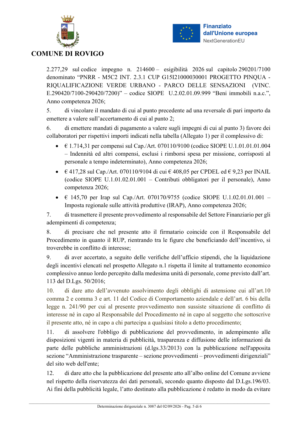 Pagina 5 del documento