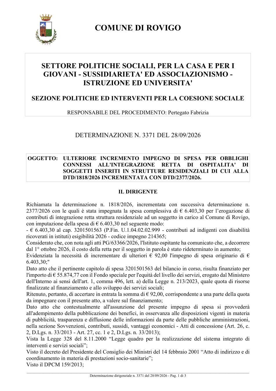 Pagina 1 del documento