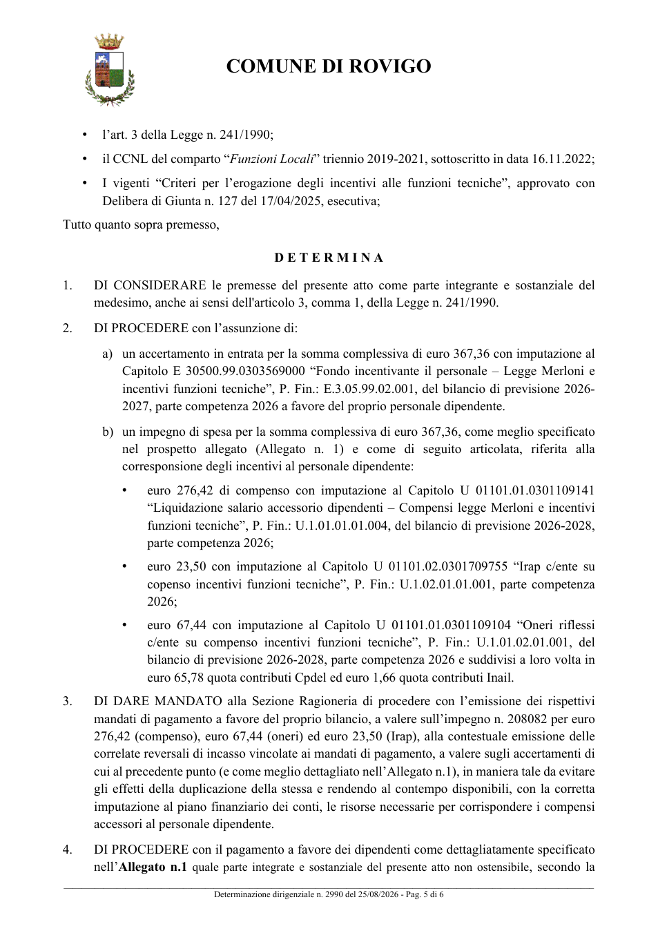 Pagina 5 del documento