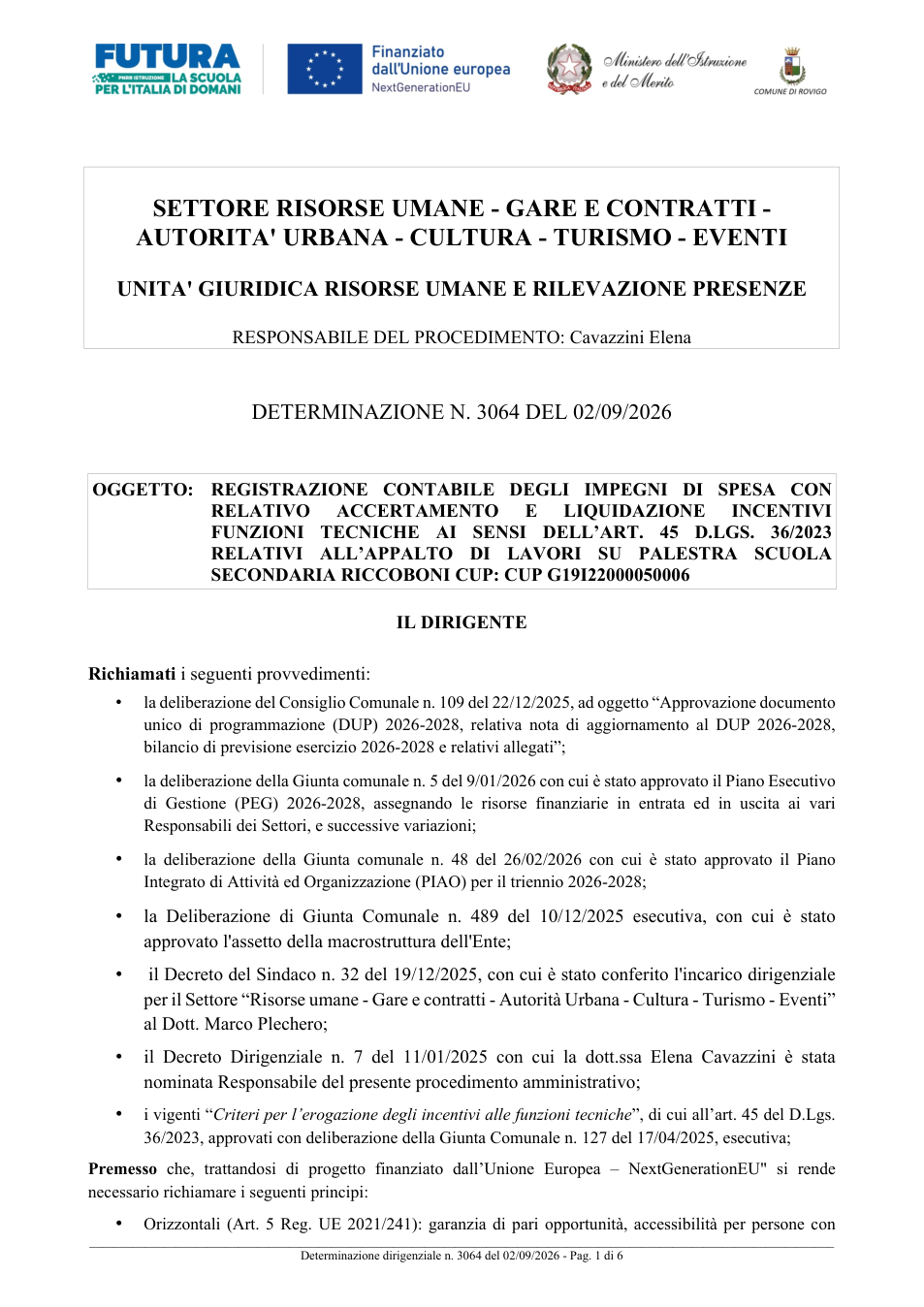 Pagina 1 del documento