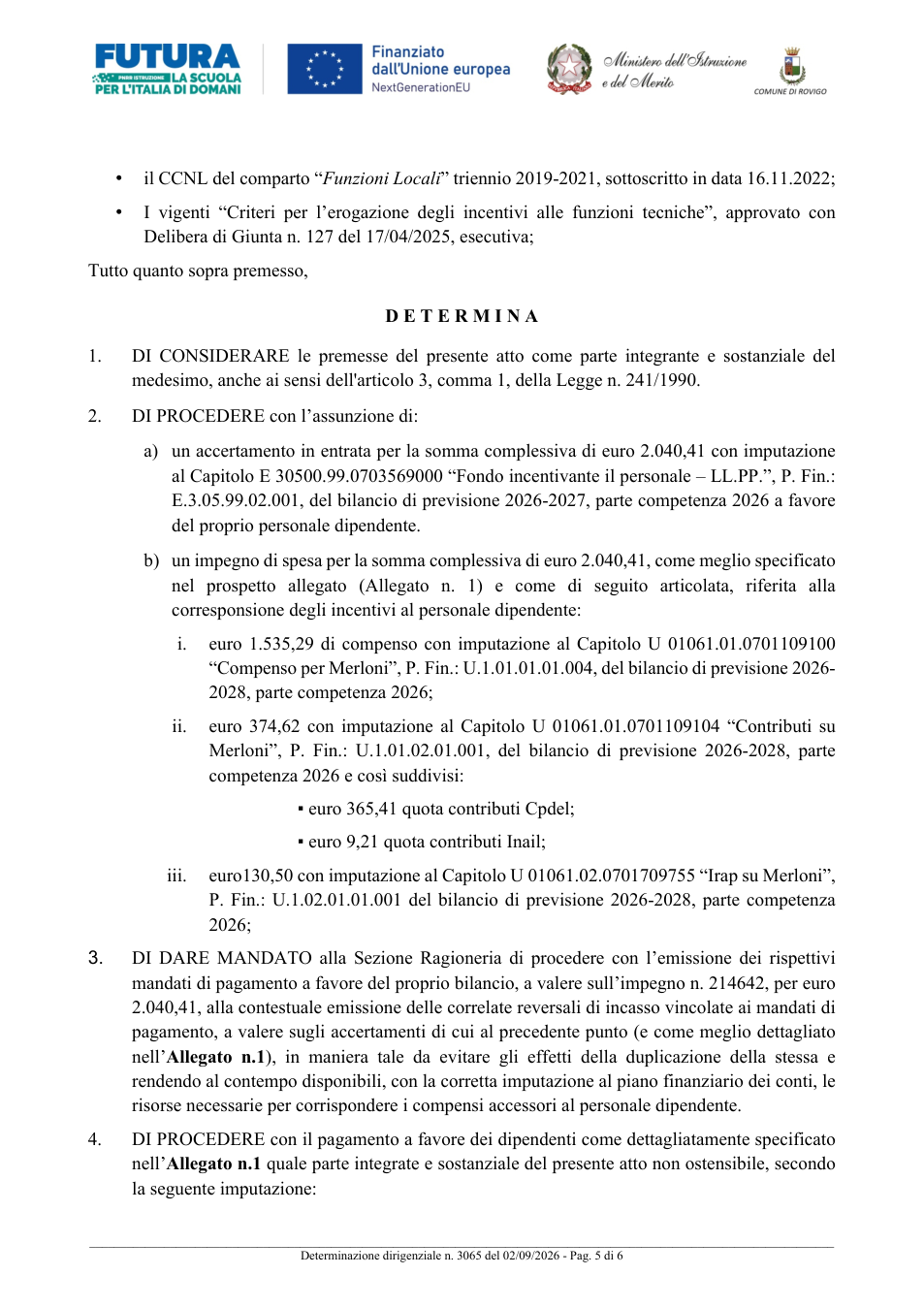 Pagina 5 del documento