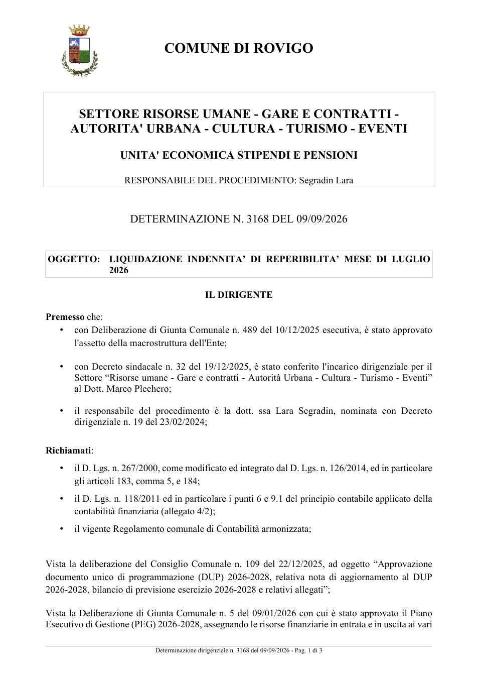 Pagina 1 del documento