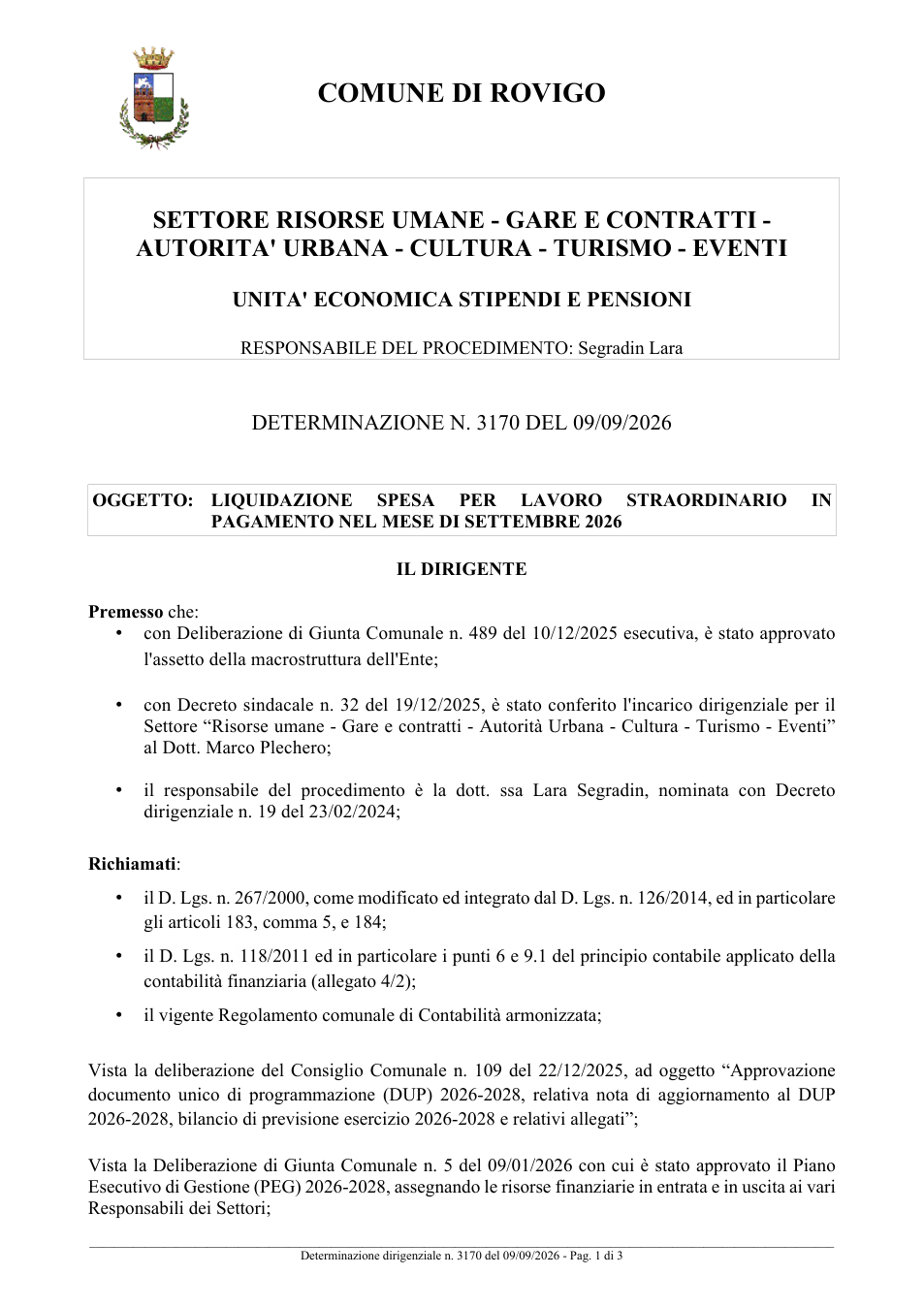 Pagina 1 del documento