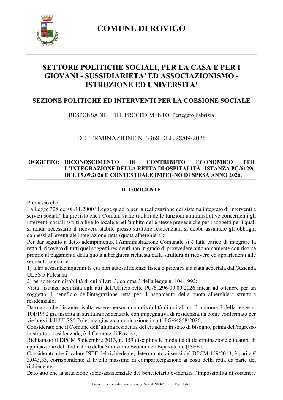Pagina 1 del documento