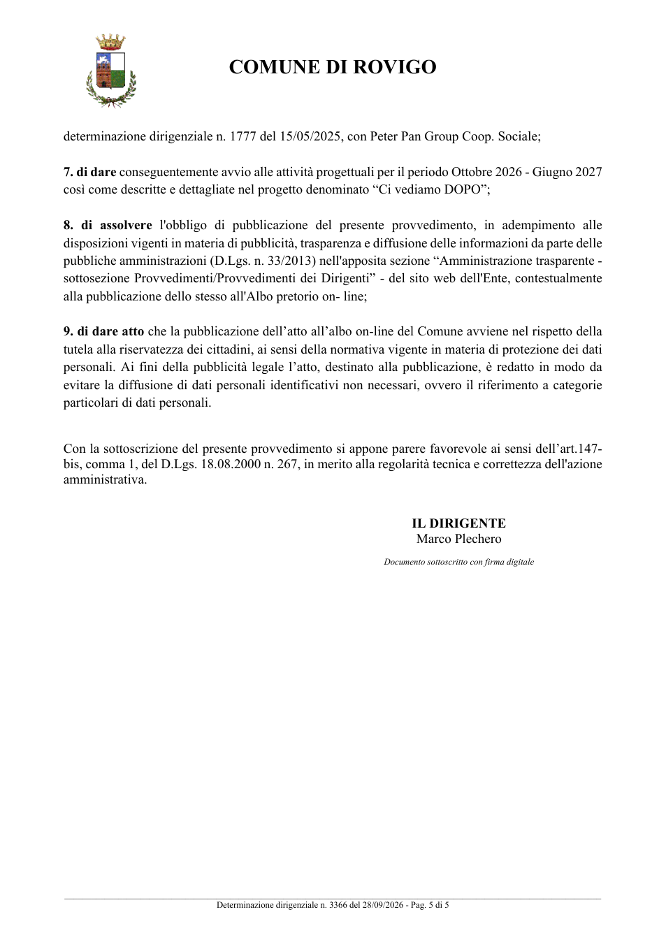 Pagina 5 del documento