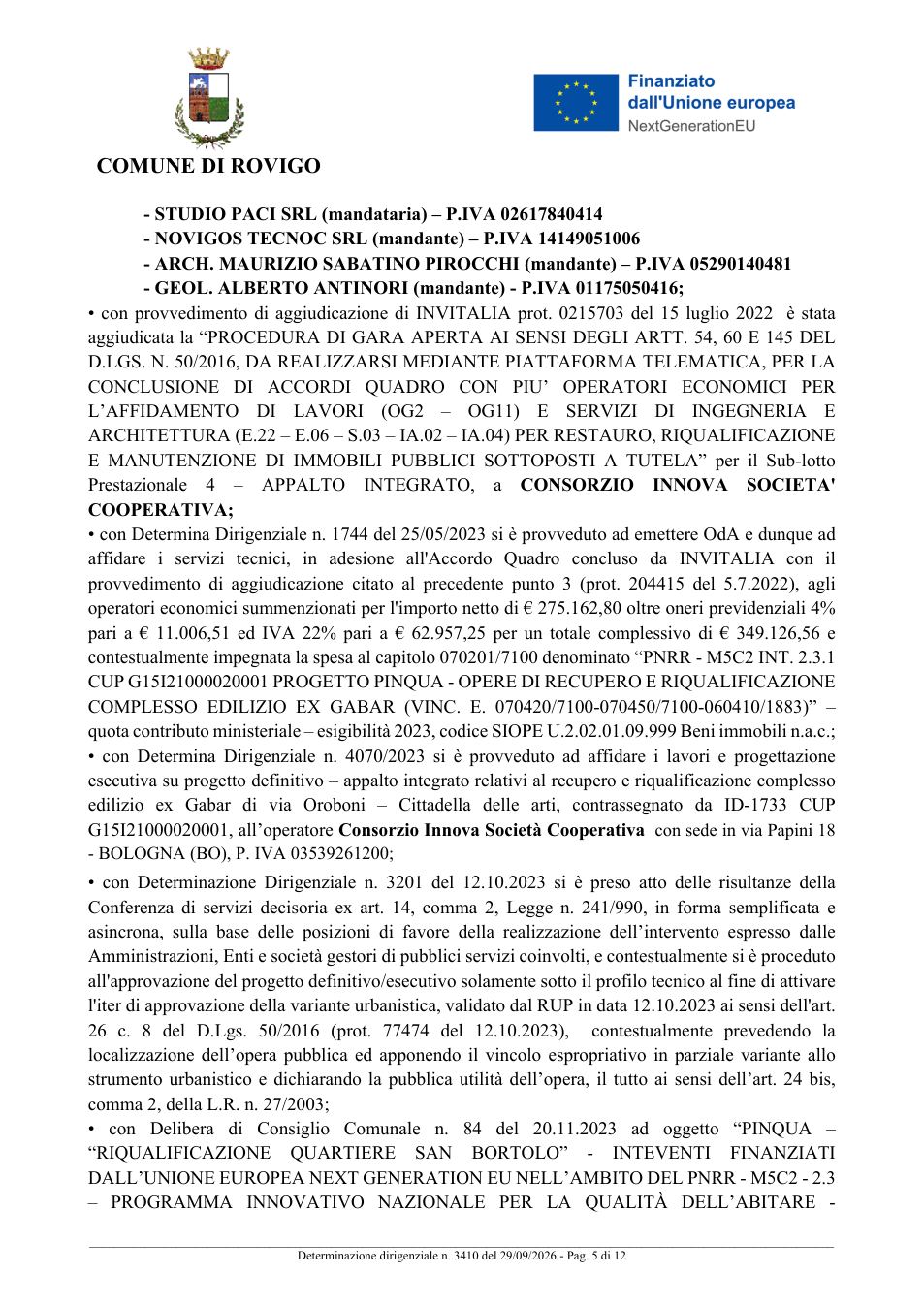 Pagina 5 del documento