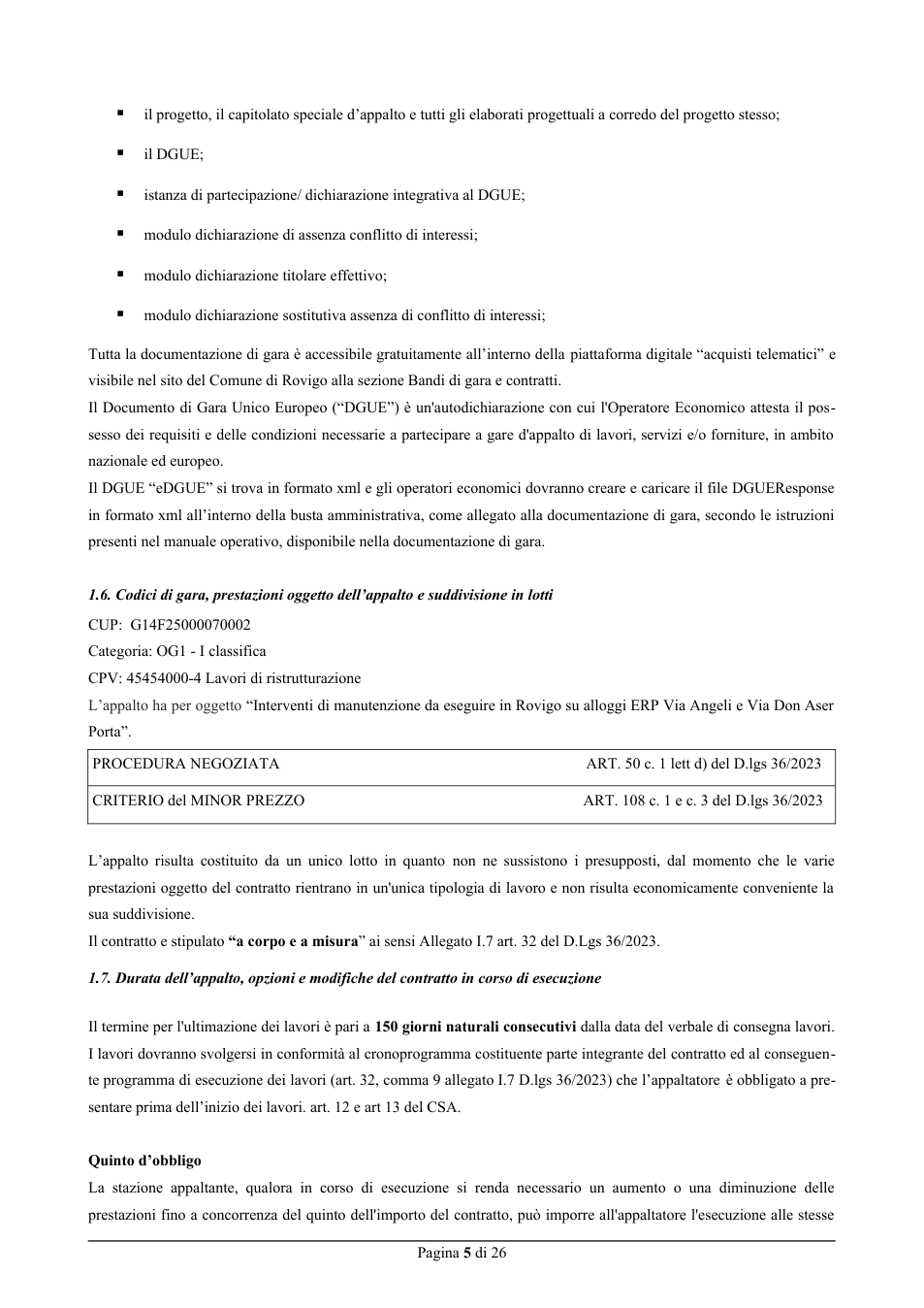 Pagina 5 del documento