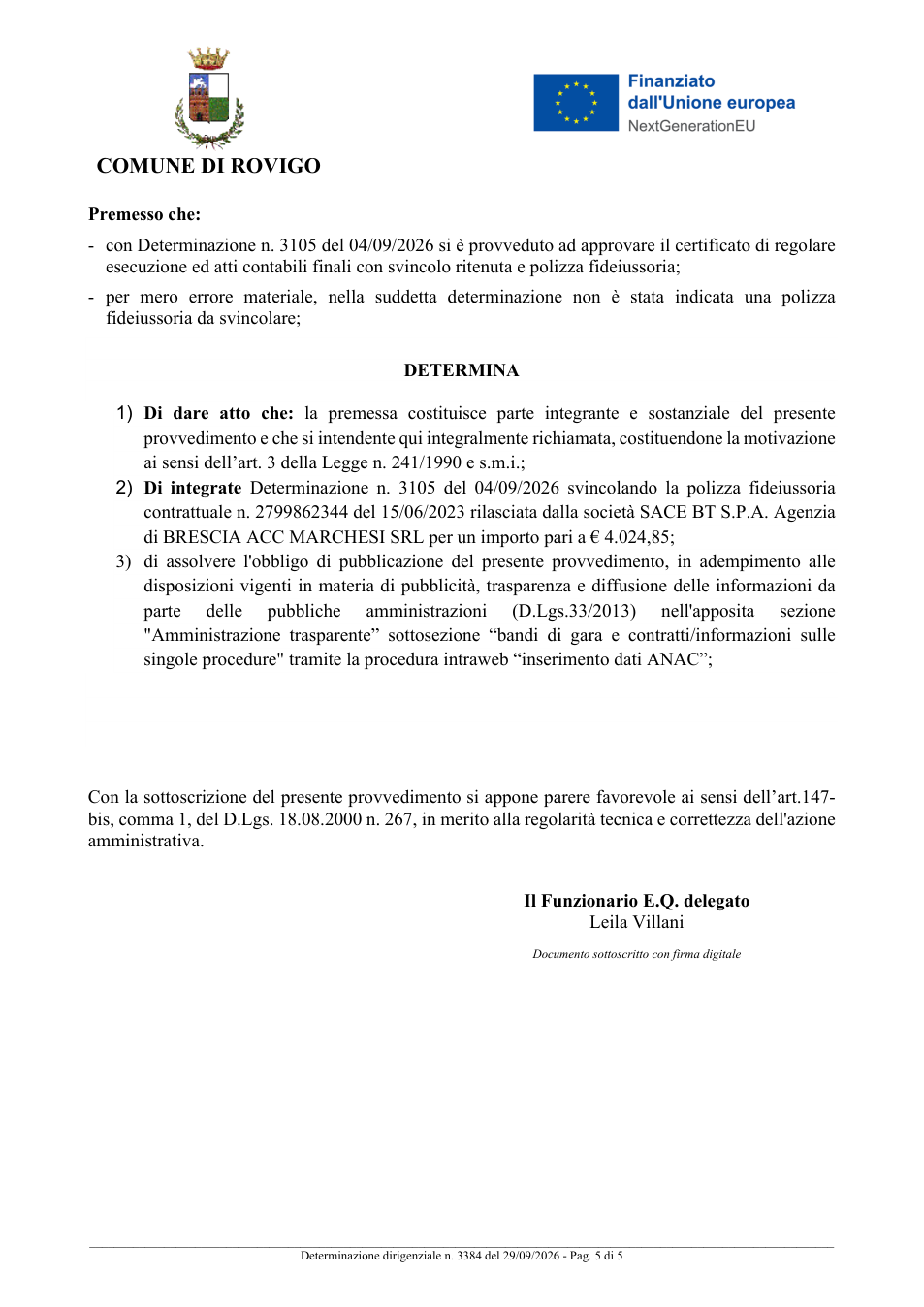 Pagina 5 del documento
