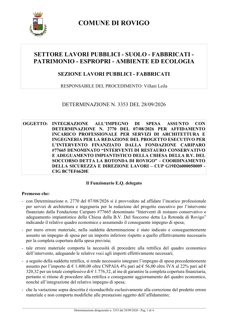 Pagina 1 del documento
