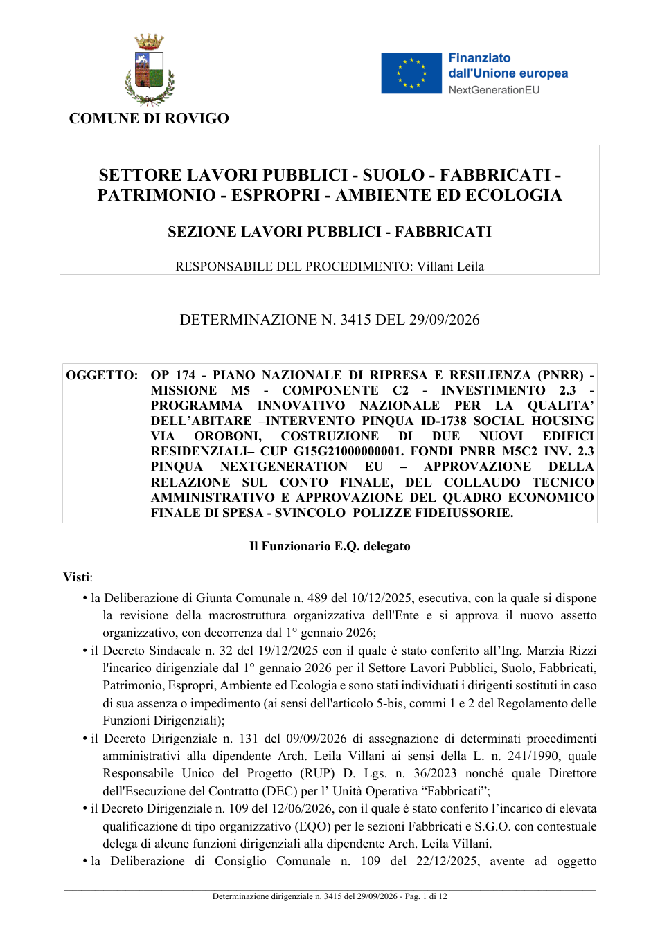 Pagina 1 del documento