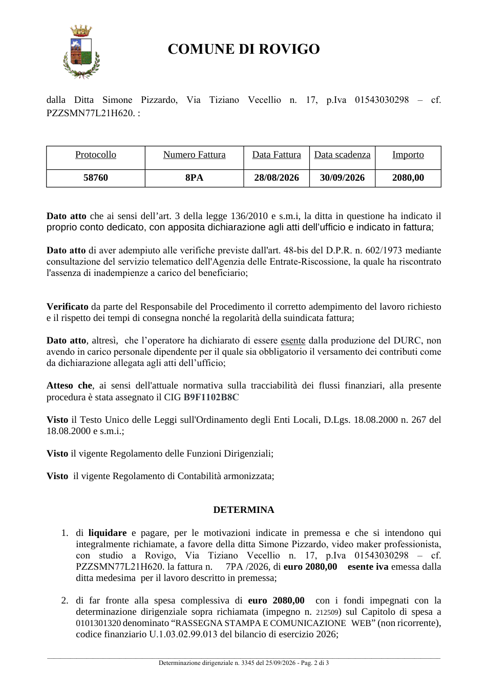 Pagina 2 del documento