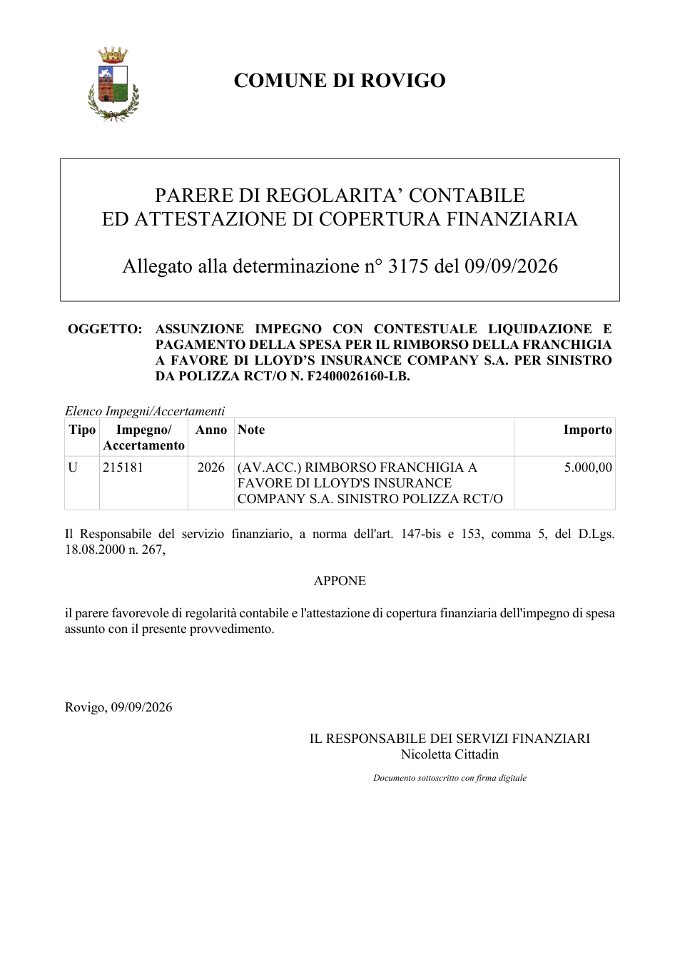 Pagina 1 del documento