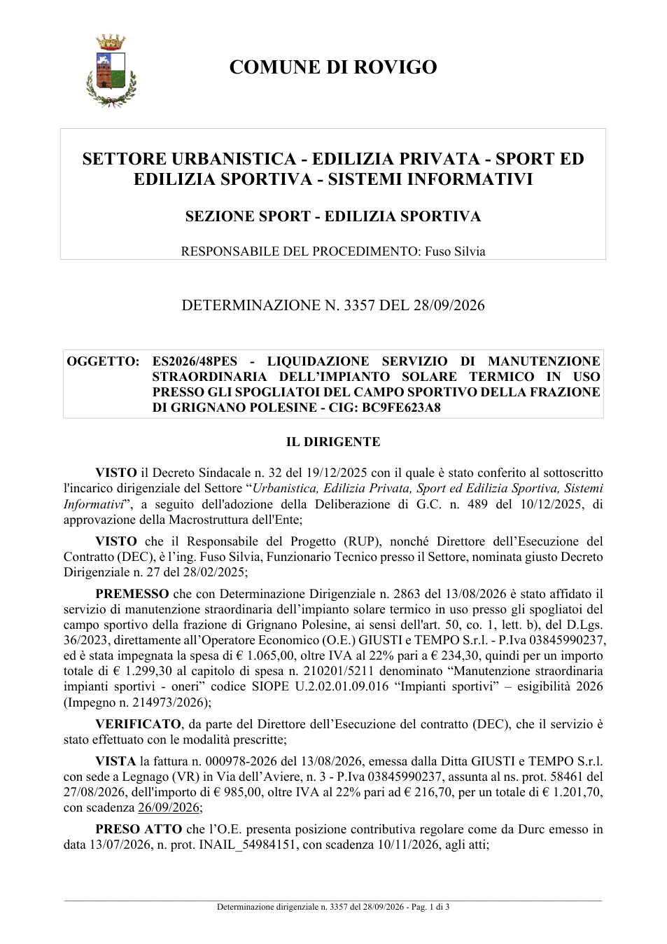 Pagina 1 del documento