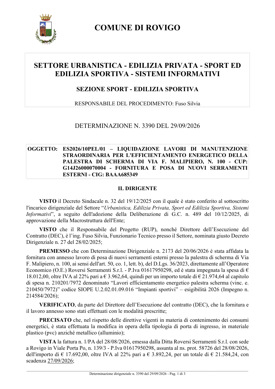 Pagina 1 del documento