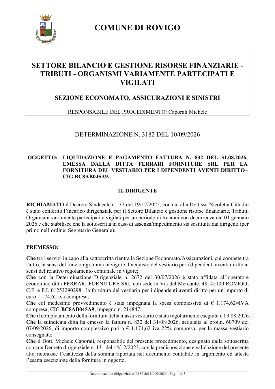 Pagina 1 del documento