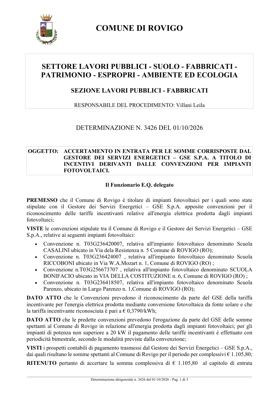 Pagina 1 del documento