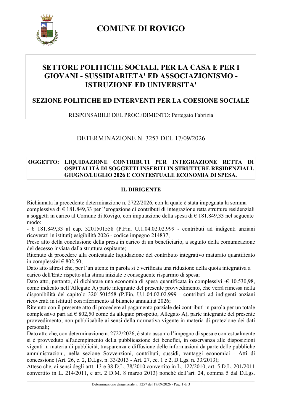 Pagina 1 del documento
