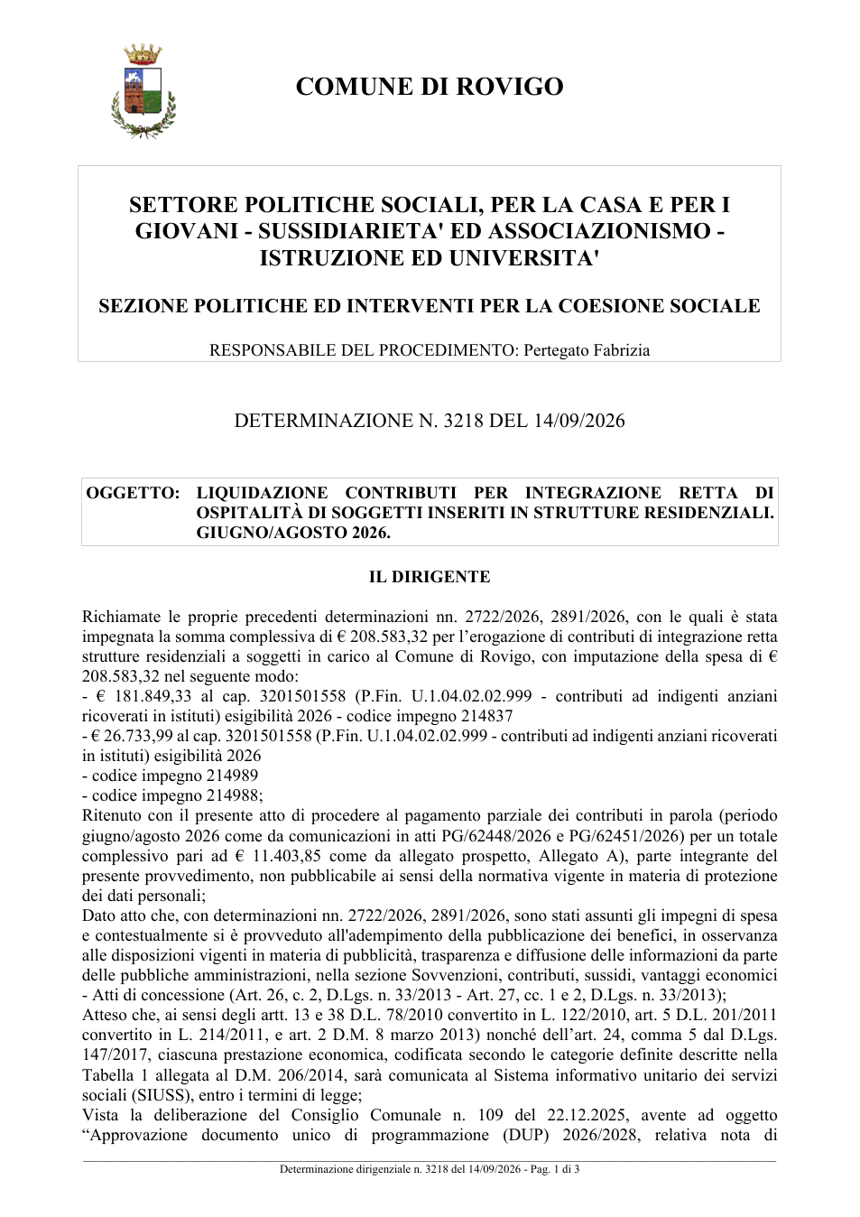 Pagina 1 del documento