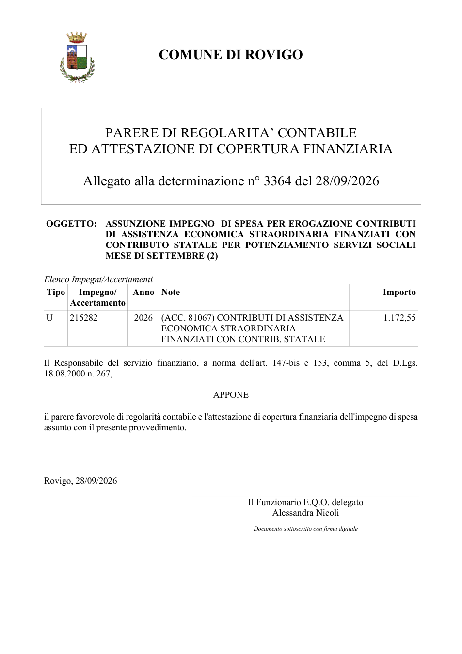 Pagina 1 del documento