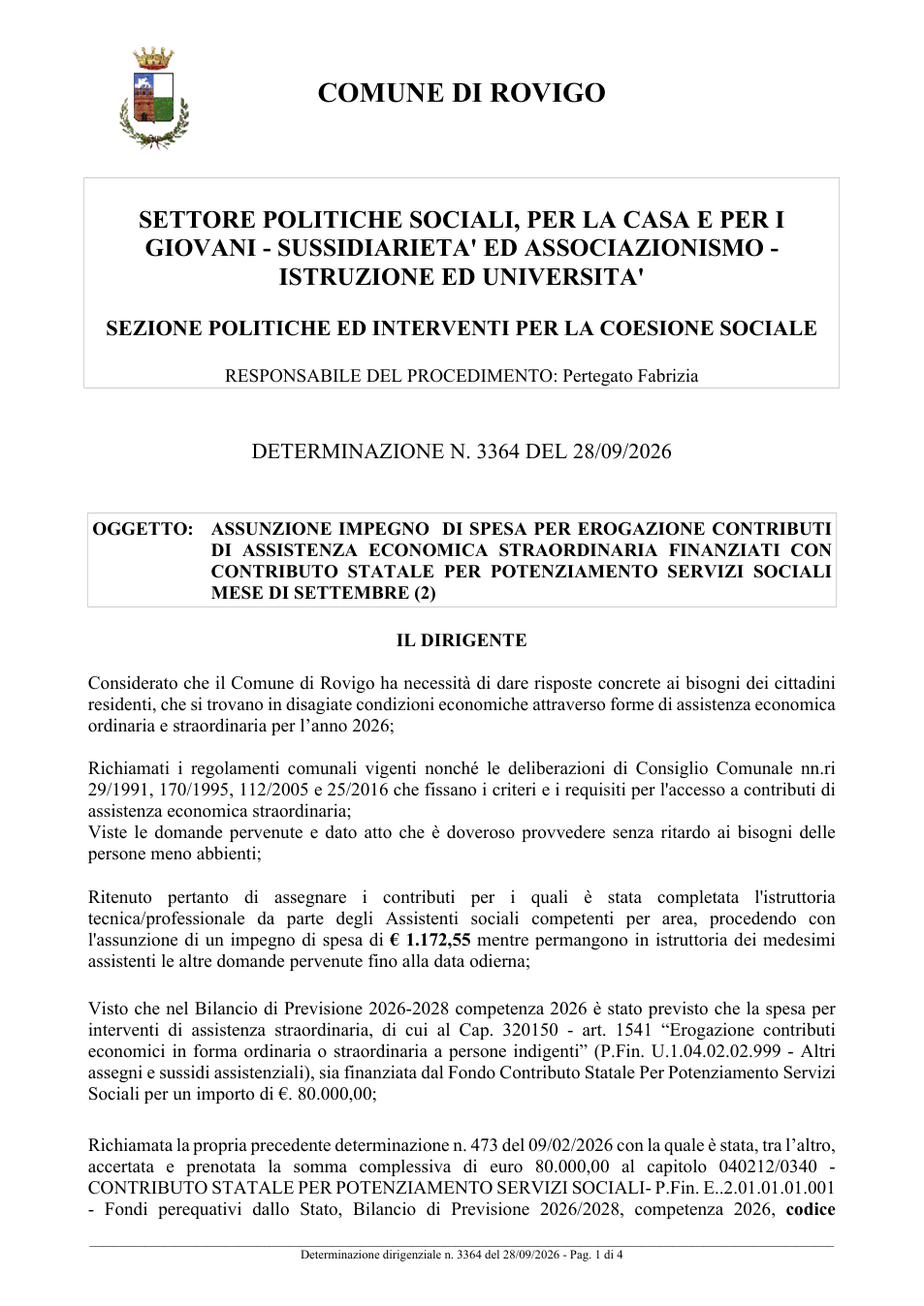 Pagina 1 del documento